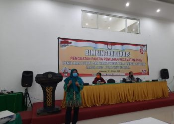 Dilibatkan dalam Pembekalan PPK, Tim Gugus tugas Apresiasi KPU Lamsel