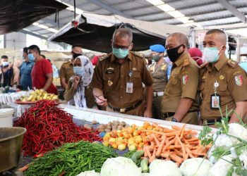 Sidak Kepasar, Dinkes Tuba Singkirkan Bahan Berbahaya