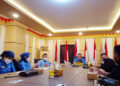 Pengurus SMSI Lampung Audiensi Dengan Sekdaprov Lampung