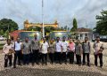 Pemkab Lampung Tengah Terima Bantuan Kendaraan Operasional Pengangkut Lumpur Tinja