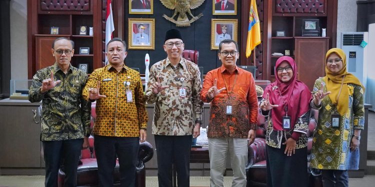 Pemerintah Provinsi Lampung Terima Audiensi BPS, Bahas Strategi Penguatan Data untuk Pembangunan Daerah
