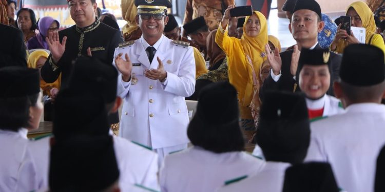 Bupati Lampung Tengah Hadiri Penyerahan Remisi dan Ramah Tamah Bersama Pejuang Bangsa