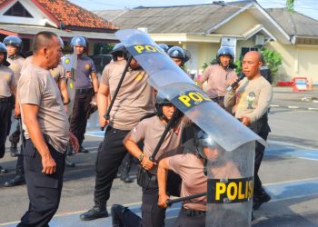 Ibadah Jalan, Tugas Tetap Utama: Polres Lampung Tengah Perkuat Kesiapsiagaan di Ramadan