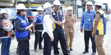 Plt. Bupati Lampung Tengah Hadiri Groundbreaking Jalan Provinsi Bandar Jaya–Simpang Mandala
