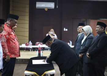 Plt. Bupati Lampung Tengah Lantik dan Kukuhkan Pimpinan BAZNAS Periode 2026–2031
